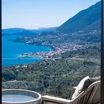 住宿加早餐酒店 Grey Sea View Estate - Luxury With Private Pool & Plunge Pool Katouna