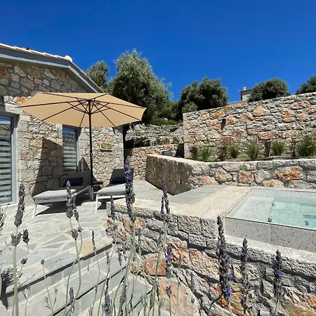 Grey Sea View Estate - Luxury With Private Pool & Plunge Pool 4* Katouna