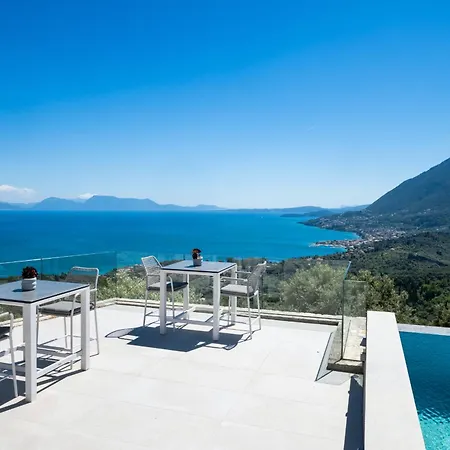 Grey Sea View Estate - Luxury With Private Pool & Plunge Pool Bed & Breakfast Katouna