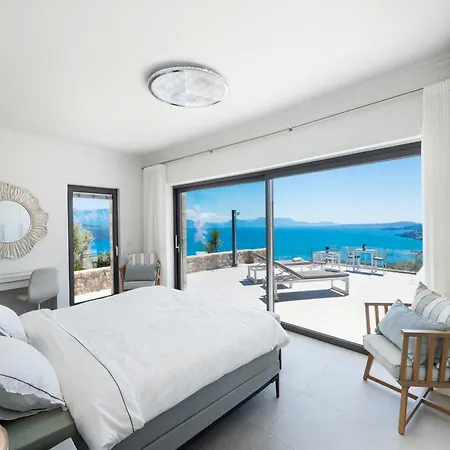 Bed & Breakfast Grey Sea View Estate - Luxury With Private Pool & Plunge Pool Katouna