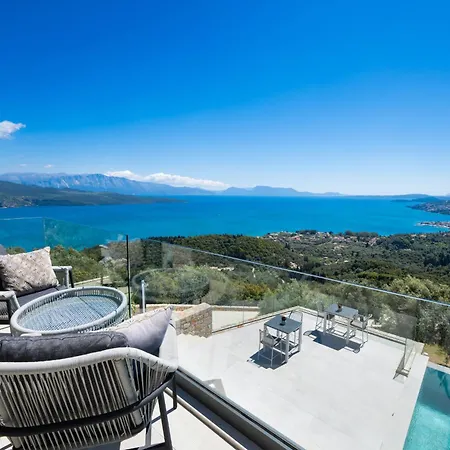 Bed & Breakfast Grey Sea View Estate - Luxury With Private Pool & Plunge Pool Katouna